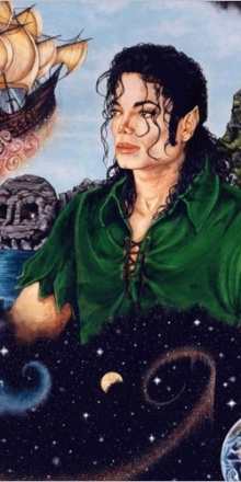 « Peter Pan » – Acrylics on board. 20″ x 30″