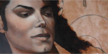 « Icon » (Work in progress) – 100x100cm – Oil on wood