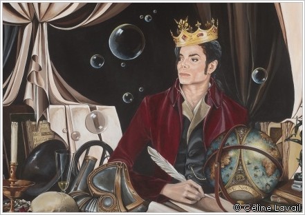 Allegory - Tableau réalisé pour Michael Jackson par Céline Lavail