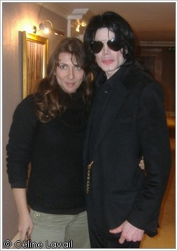 Céline Lavail retrouve Michael Jackson à Londres en 2007